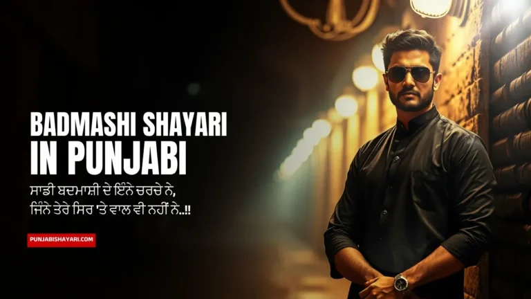 Badmashi Shayari in Punjabi