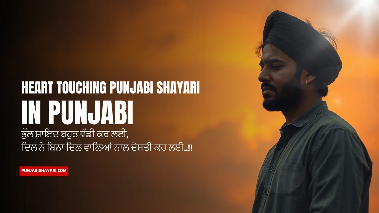 Heart Touching Punjabi Shayari