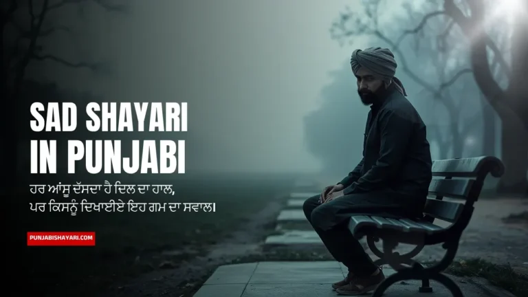 Sad Shayari Punjabi